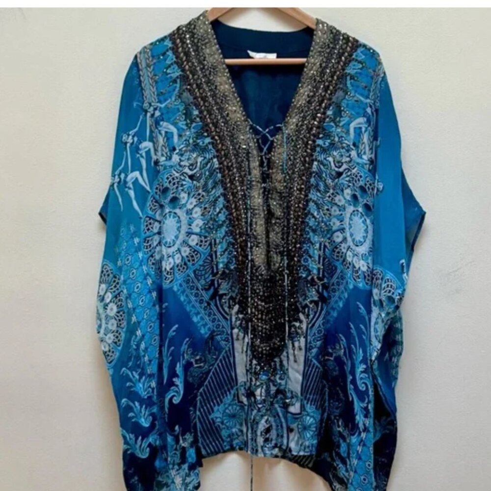 Camilla Short Lace Up "Twilight Circus" Kaftan